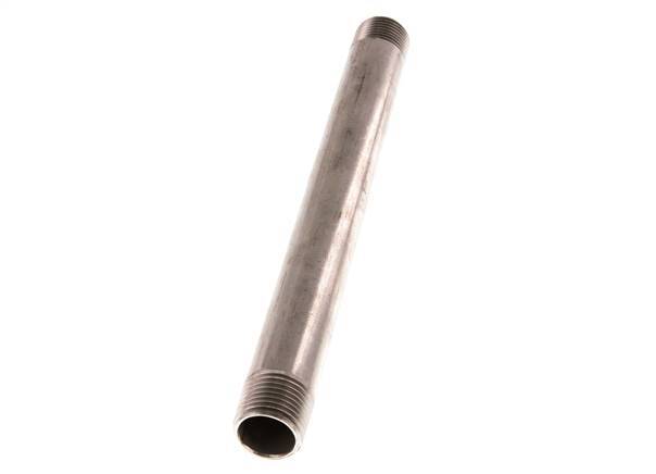 R 1/2'' Stainless steel Double Pipe Nipple 20 Bar DIN 2982 - 200mm