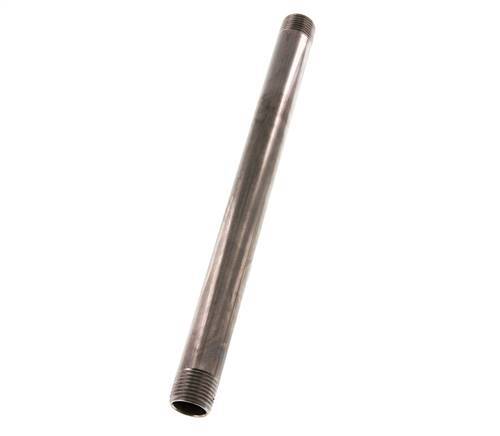 R 1/2'' Stainless steel Double Pipe Nipple 20 Bar DIN 2982 - 250mm
