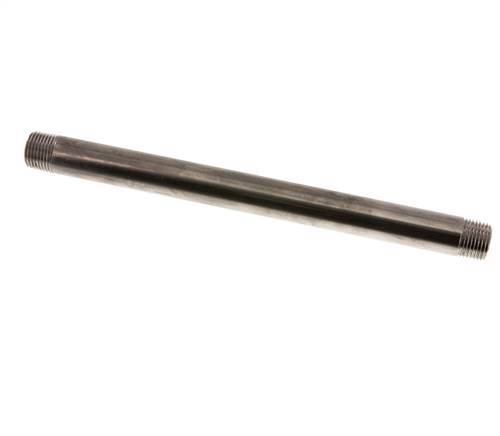 R 1/2'' Stainless steel Double Pipe Nipple 20 Bar DIN 2982 - 250mm