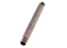 R 1/4'' Stainless steel Double Pipe Nipple 20 Bar DIN 2982 - 120mm