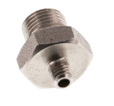G 1/8'' x M5 RVS Borstnippel 40 Bar