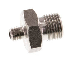 G 1/8'' x M5 RVS Borstnippel 40 Bar