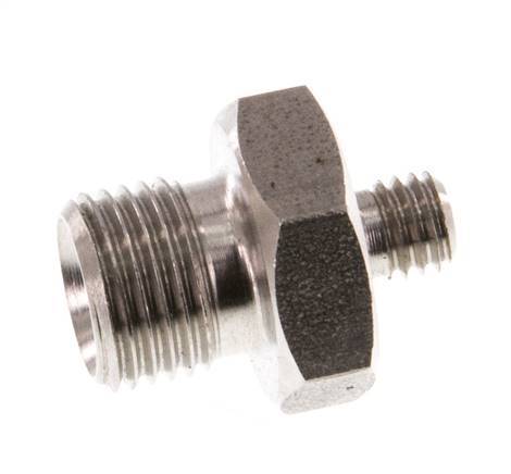 G 1/8'' x M5 RVS Borstnippel 40 Bar