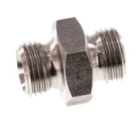 G 1/8'' RVS Borstnippel 40 Bar