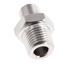 1/8'' NPT x 1/4'' NPT RVS Borstnippel 275 Bar - Hydrauliek