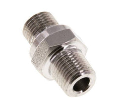 1/8'' NPT x G 1/8'' RVS Borstnippel 40 Bar - Hydrauliek