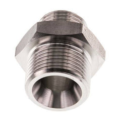 G 3/4'' x G 1/2'' RVS Borstnippel 40 Bar