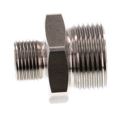 G 3/4'' x G 3/8'' RVS Borstnippel 40 Bar