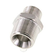 3/4'' NPT x 1'' NPT RVS Borstnippel 140 Bar - Hydrauliek