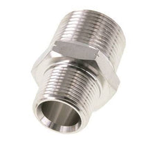 3/4'' NPT x 1'' NPT RVS Borstnippel 140 Bar - Hydrauliek