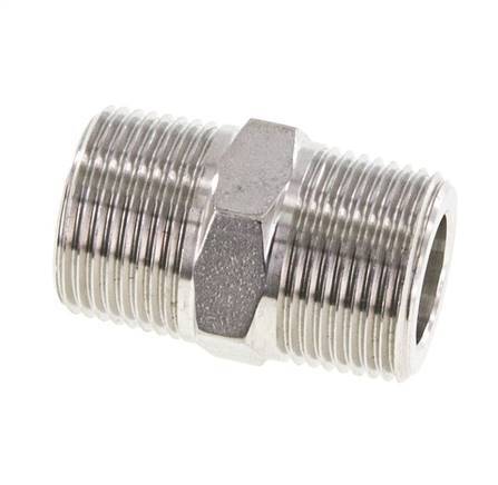 3/4'' NPT RVS Borstnippel 170 Bar - Hydrauliek