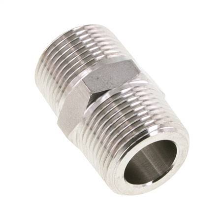 3/4'' NPT RVS Borstnippel 170 Bar - Hydrauliek