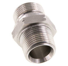 3/4'' NPT x G 3/4'' RVS Borstnippel 40 Bar - Hydrauliek