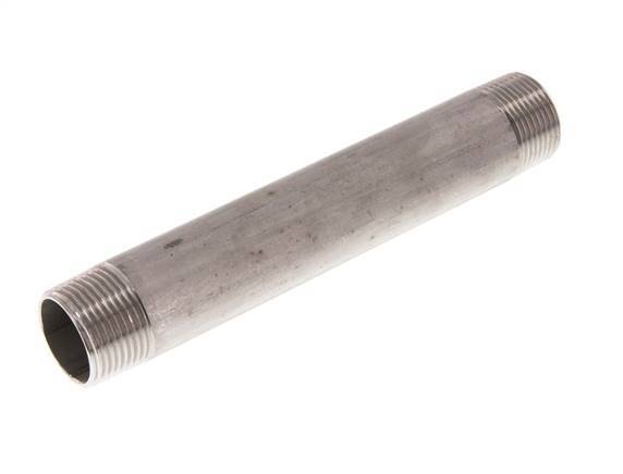 R 3/4'' Stainless steel Double Pipe Nipple 20 Bar DIN 2982 - 150mm