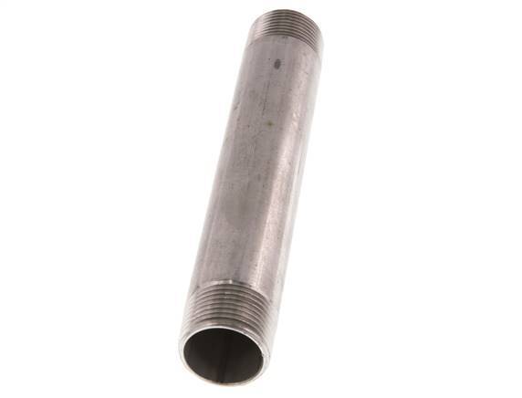 R 3/4'' Stainless steel Double Pipe Nipple 20 Bar DIN 2982 - 150mm