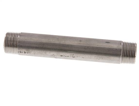 R 3/4'' Stainless steel Double Pipe Nipple 20 Bar DIN 2982 - 150mm