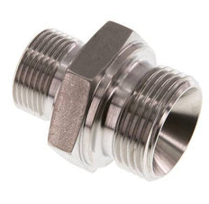 G 1'' x G 3/4'' RVS Borstnippel 345 Bar - Hydrauliek