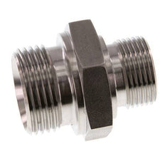 G 1'' x G 3/4'' RVS Borstnippel 345 Bar - Hydrauliek