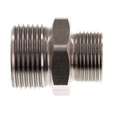 G 1'' x G 3/4'' RVS Borstnippel 40 Bar