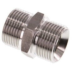 G 1'' RVS Borstnippel 40 Bar