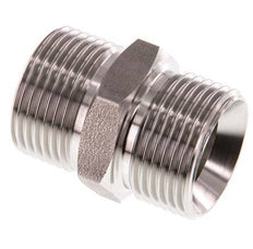 G 1'' RVS Borstnippel 40 Bar