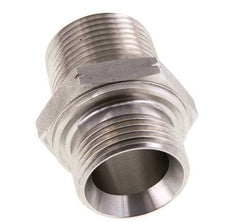1'' NPT x G 1'' RVS Borstnippel 40 Bar - Hydrauliek