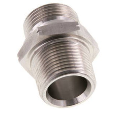 1'' NPT x G 1'' RVS Borstnippel 40 Bar - Hydrauliek