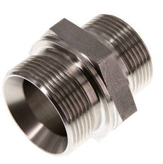 G 1 1/2'' x G 1 1/4'' RVS Borstnippel 315 Bar - Hydrauliek