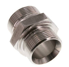 G 1 1/4'' Stainless steel Double Nipple 315 Bar - Hydraulic