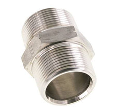 1 1/4'' NPT RVS Borstnippel 80 Bar - Hydrauliek