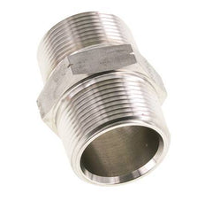 1 1/4'' NPT RVS Borstnippel 80 Bar - Hydrauliek