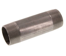 R 1 1/4'' Stainless steel Double Pipe Nipple 20 Bar DIN 2982 - 120mm