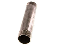 R 1 1/4'' Stainless steel Double Pipe Nipple 20 Bar DIN 2982 - 180mm