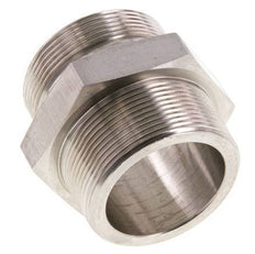 2'' NPT x G 2'' RVS Borstnippel 40 Bar - Hydrauliek