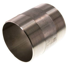 R 4'' Stainless steel Double Pipe Nipple 20 Bar DIN 2982 - 120mm