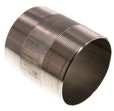 R 4'' Stainless steel Double Pipe Nipple 20 Bar DIN 2982 - 120mm