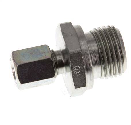 G 1/2'' Buitendraad x 6L Verzinkt Stalen Rechte Snijring Koppeling 315 Bar DIN 2353