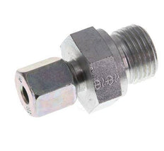 G 1/2'' Buitendraad x 6S Verzinkt Stalen Rechte Snijring Koppeling 630 Bar DIN 2353