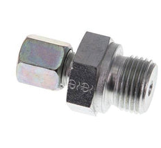 G 1/2'' Buitendraad x 6S Verzinkt Stalen Rechte Snijring Koppeling 630 Bar DIN 2353