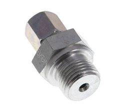 G 1/2'' Buitendraad x 6S Verzinkt Stalen Rechte Snijring Koppeling 630 Bar DIN 2353