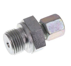 G 1/2'' Buitendraad x 6S Verzinkt Stalen Rechte Snijring Koppeling 630 Bar DIN 2353