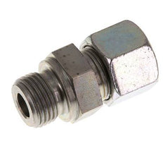 G 1/2'' Buitendraad x 14S Verzinkt Stalen Rechte Snijring Koppeling 630 Bar DIN 2353