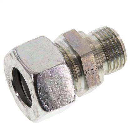 G 1/2'' Buitendraad x 18L Verzinkt Stalen Rechte Snijring Koppeling 315 Bar DIN 2353