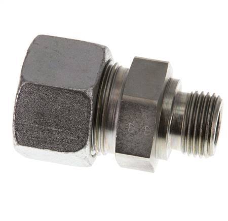 G 1/2'' Male x 20S Zinc plated Steel Straight Cutting Ring 400 Bar DIN 2353