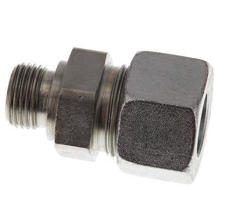 G 1/2'' Buitendraad x 20S Verzinkt Stalen Rechte Snijring Koppeling 400 Bar DIN 2353