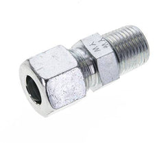 1/2'' NPT Male x 14S Zinc plated Steel Straight Cutting Ring 630 Bar DIN 2353