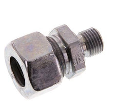 G 1/4'' Buitendraad x 15L Verzinkt Stalen Rechte Snijring Koppeling 315 Bar DIN 2353