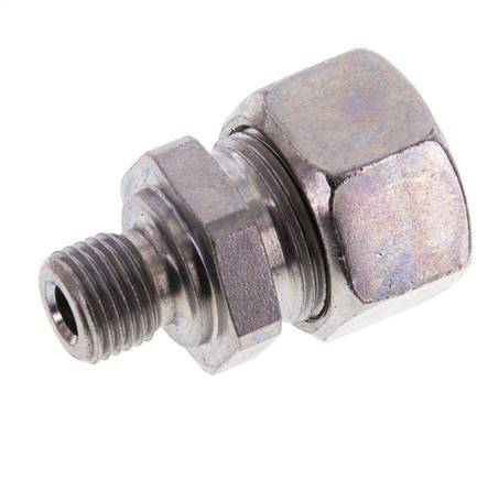 G 1/4'' Buitendraad x 15L Verzinkt Stalen Rechte Snijring Koppeling 315 Bar DIN 2353