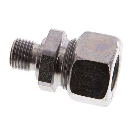 G 1/4'' Buitendraad x 15L Verzinkt Stalen Rechte Snijring Koppeling 315 Bar DIN 2353