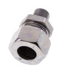 G 1/4'' Buitendraad x 15L Verzinkt Stalen Rechte Snijring Koppeling 315 Bar DIN 2353
